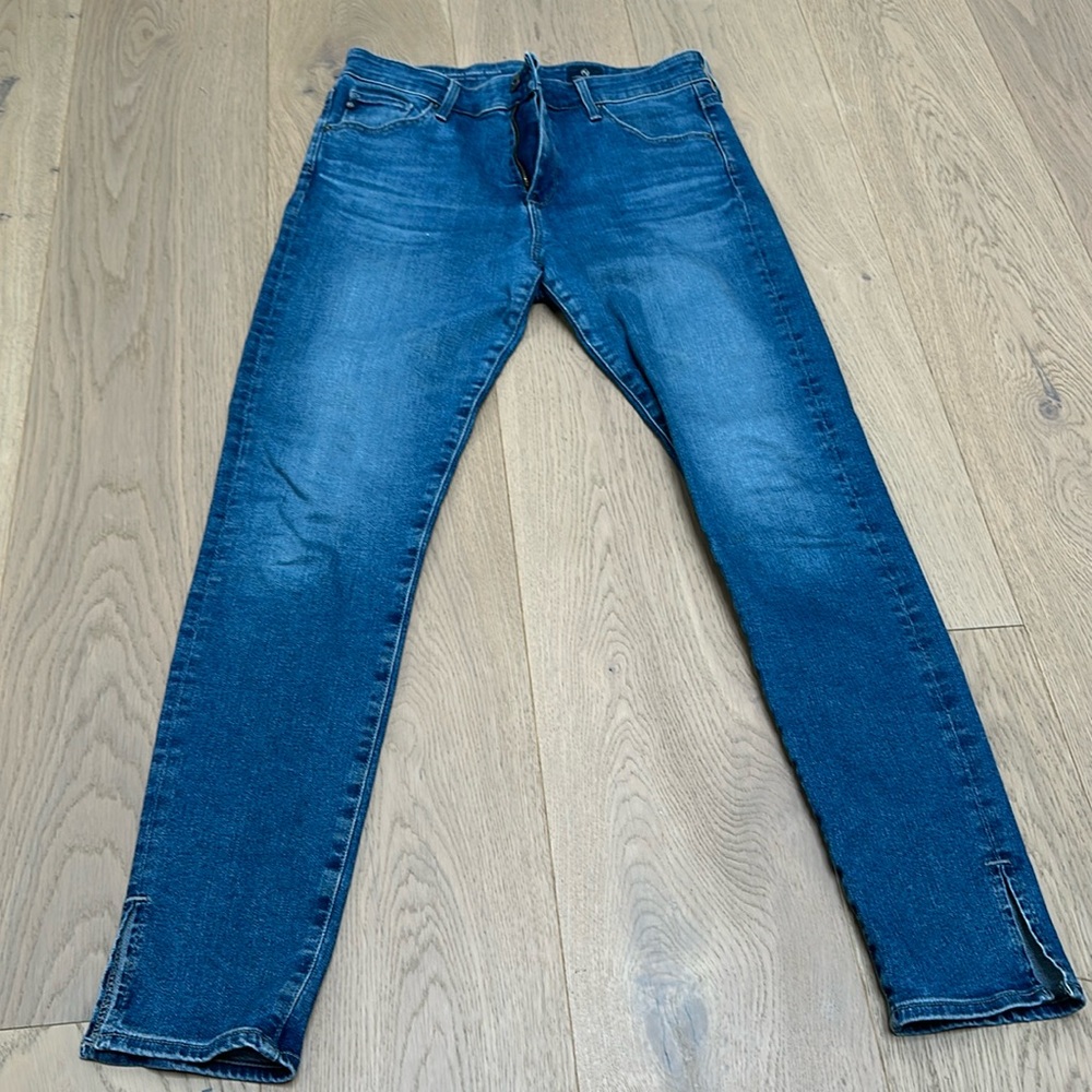 AG jeans “the garage skinny ankle” High-rise skinny ankle